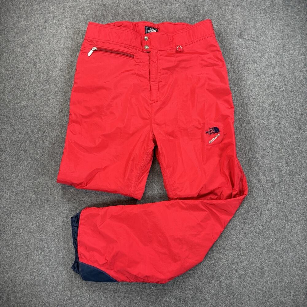 Vintage 80s 90s The North Face Extreme 085 Gore-Tex Snow Ski Pants Red Men’s XL